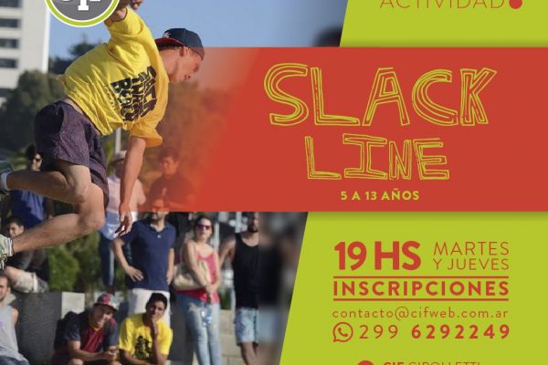 El CIF abre en agosto una escuelita de Slackline