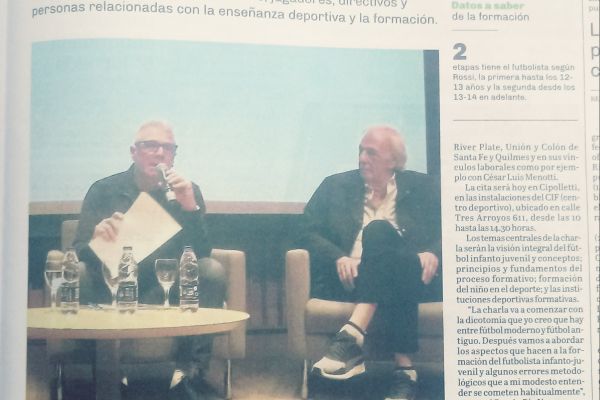 Un estudioso del fútbol formativo