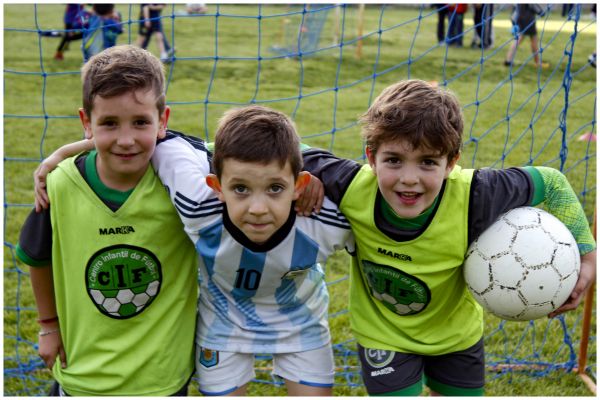 Mirá más de 50 fotos del encuentro de fútbol en el Club BPN